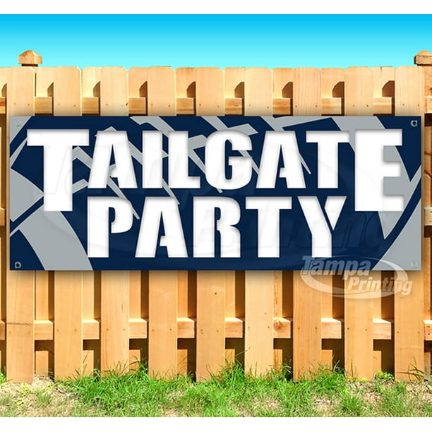 Advertising Many Sizes Available Flag, Tailgate Party 13 oz Heavy Duty Vinyl Banner Sign with Metal Grommets Store New Advertising Many Sizes Available Flag, Tailgate Party 13 oz Heavy Duty Vinyl Banner Sign with Metal Grommets Store New